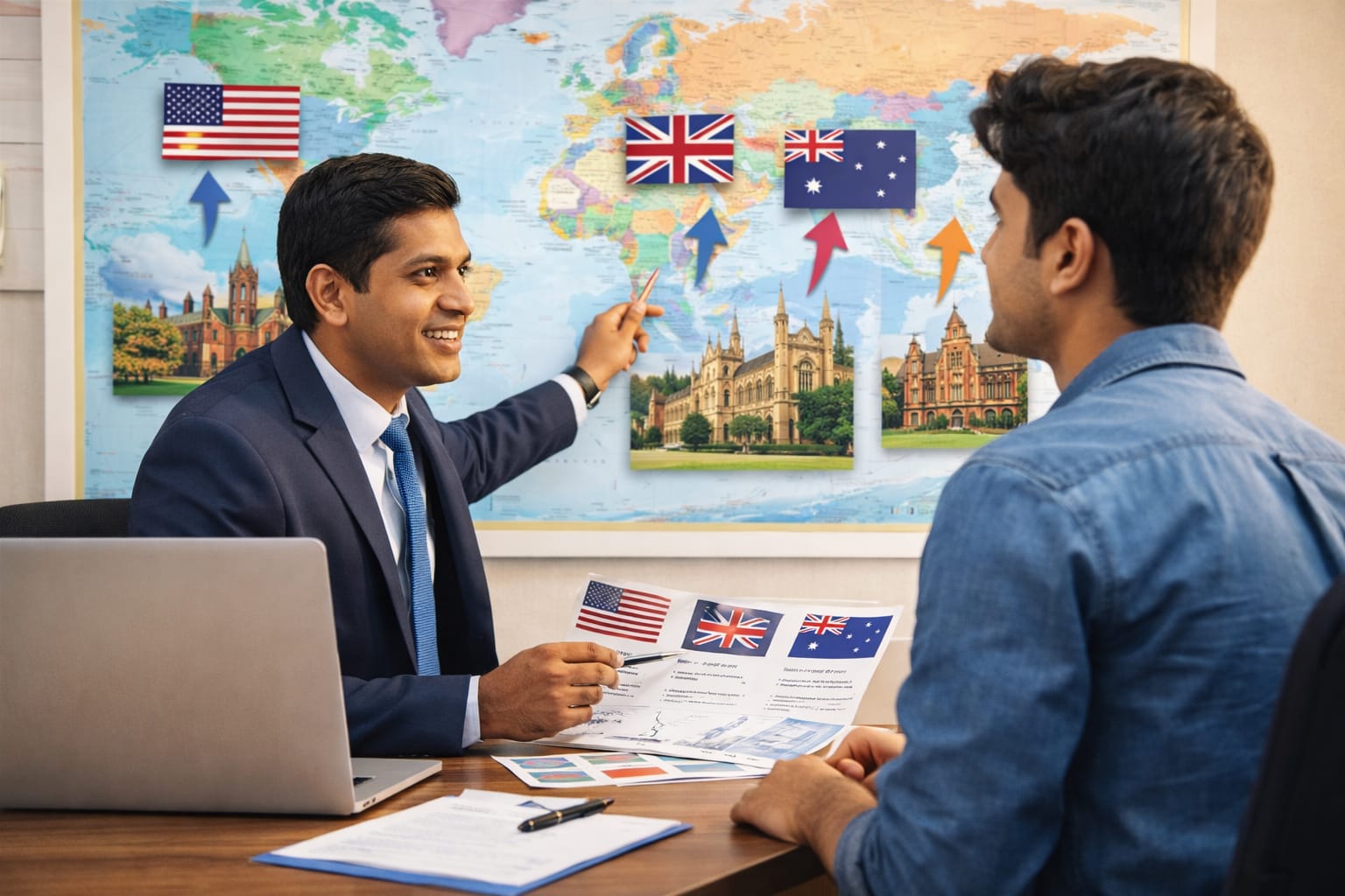 Study abroad service – visa and documentation